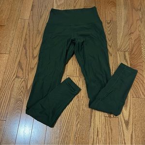 olive green lululemon tights